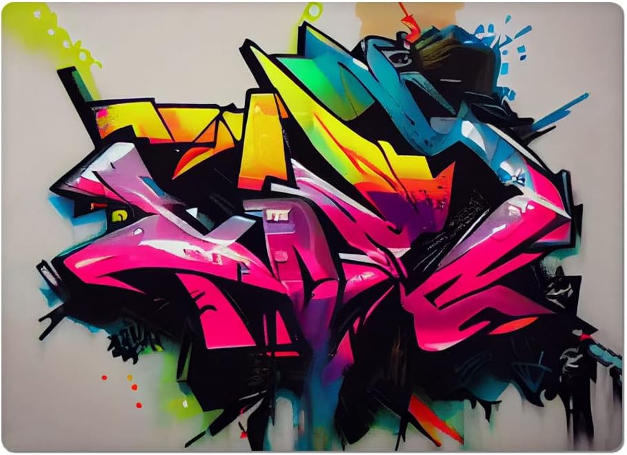 American Graffiti Car Magnet 2 PCS - Cool Car Magnet - Graphic Sticker