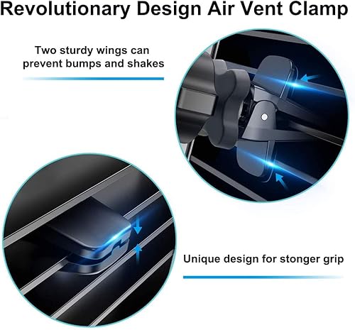 Miniatura 2 de Soporte de tableta de ventilación para automóvil súper estable y duradero Soporte para tableta de ventilación de automóvil, potente clip de