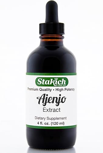 Stakich Ajenjo (Ajenjo) (Artemisia Absinthium) Extracto líquido de 4 onzas