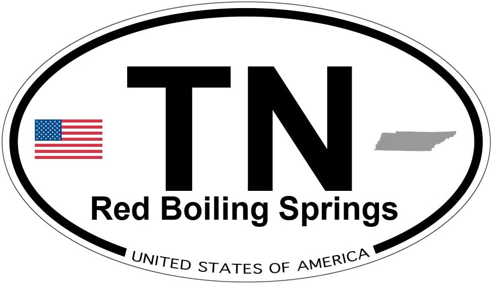 US Decal, Inc. Red Boiling Springs, Tennessee Oval
