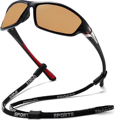 willochra Gafas de sol polarizadas de lente completa envolventes para hombres y mujeres, ciclismo, conducción, lectores deportivos