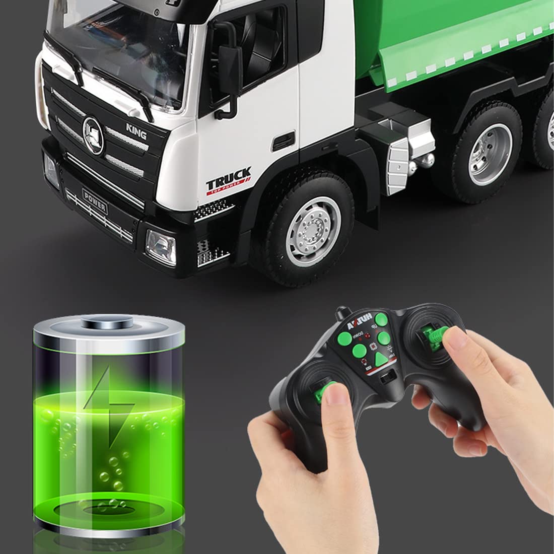 その他 Rc dump Amazon.co.jp: Dump Truck, RC Controlled Car, Construction Vehicle