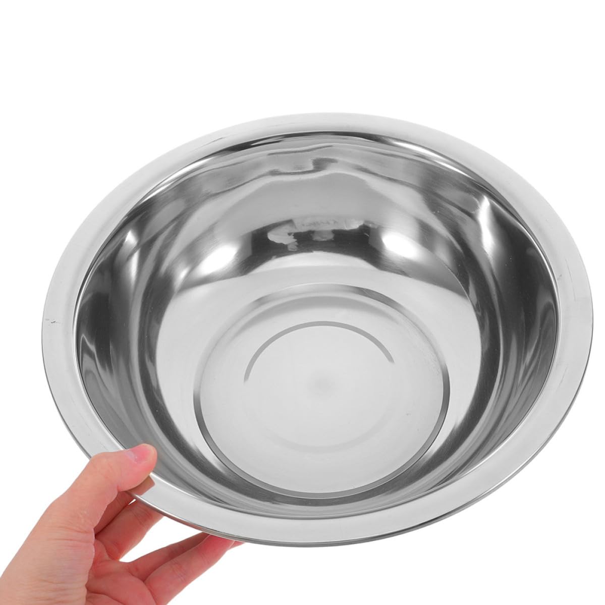 Mipcase Vaschetta per pediluvio in acciaio inox con design spazioso e superficie facile da pulire, moderna e minimalista, per pediluvio e bagno, 32 cm
