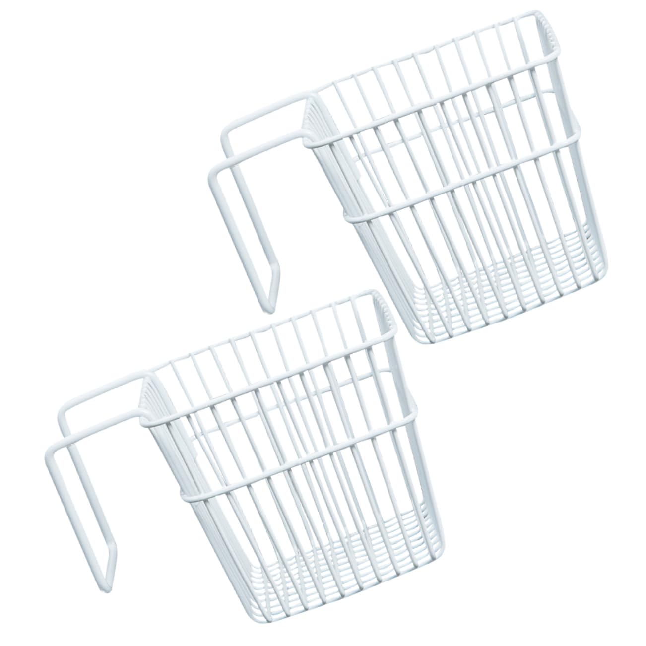 Cesta colgante sin taladro para ordenar los utensilios de cocina y accesorios