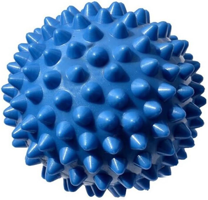 PANDA SUPERSTORE Hand Therapy Exercise Ball Hand Massage Ball, Single Packs, Blue