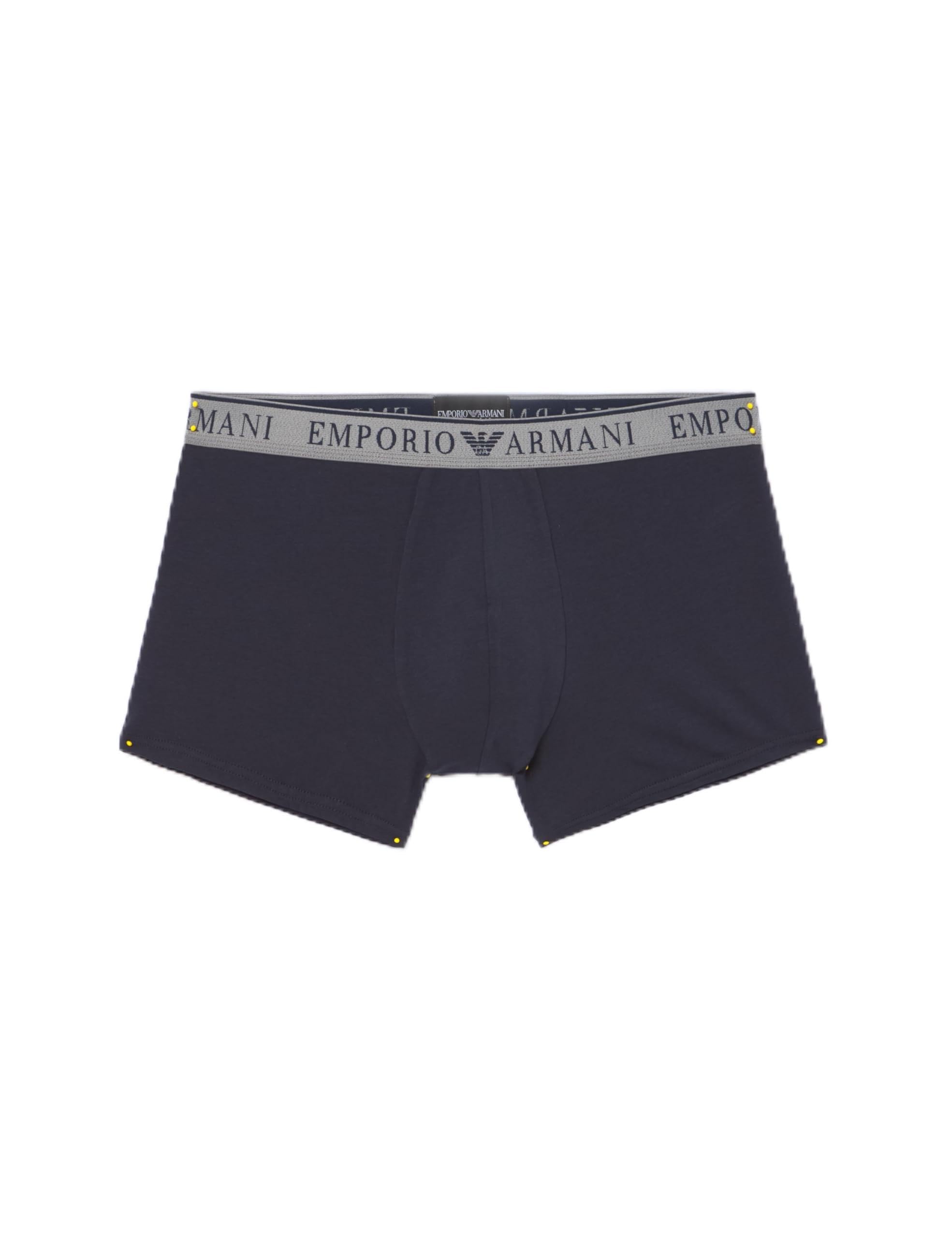 Emporio Armani Men's Endurance 2-Pack Trunk, Marine/Marine, M
