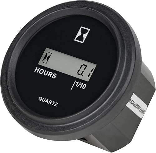Runleader RL-HM005 Horímetro LCD DC 4.5-90V Resistente al agua IP65