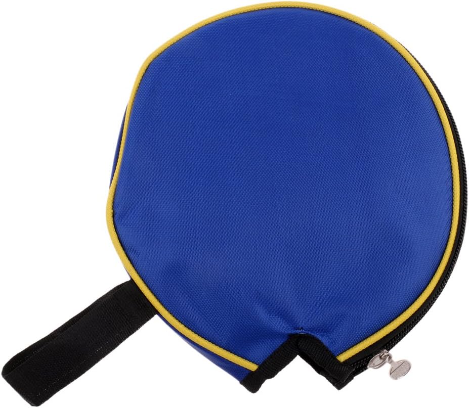 menolana Table Tennis Racket Bag Pong Paddle Bat Holder Pouch Case - Blue Yellow : Sports & Outdoors