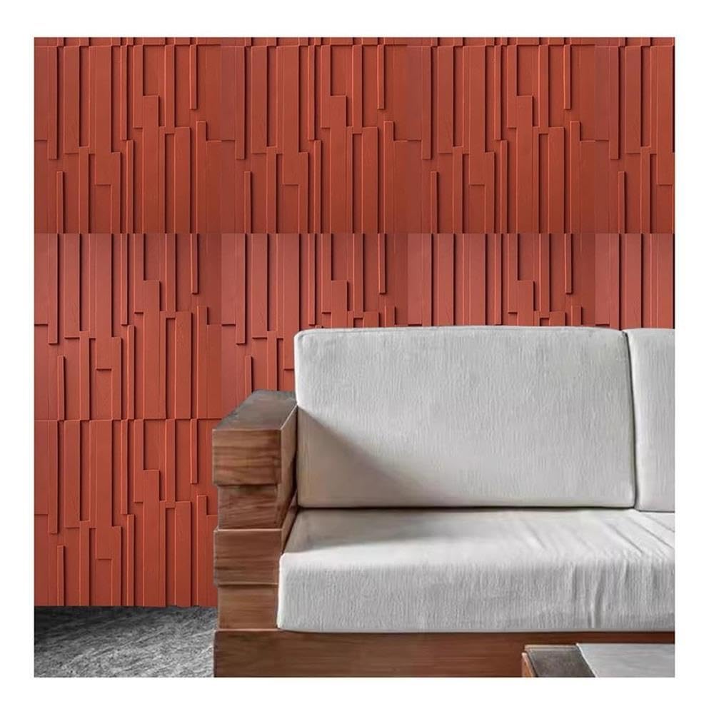 Pannelli murali 3D effetto pietra per interni, Rivestimento murale leggero