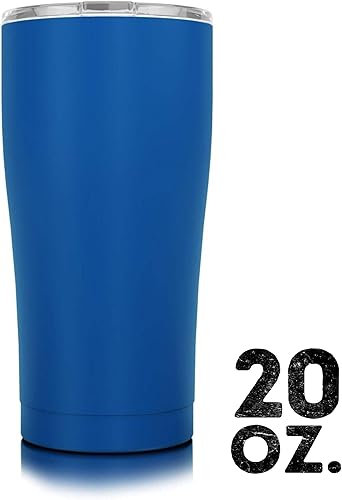 Miniatura 7 de Seriously Ice Cold SIC - Vaso de viaje aislado de 20 onzas, acero inoxidable de doble pared de alta calidad, tapa sin BPA a prueba de fugas