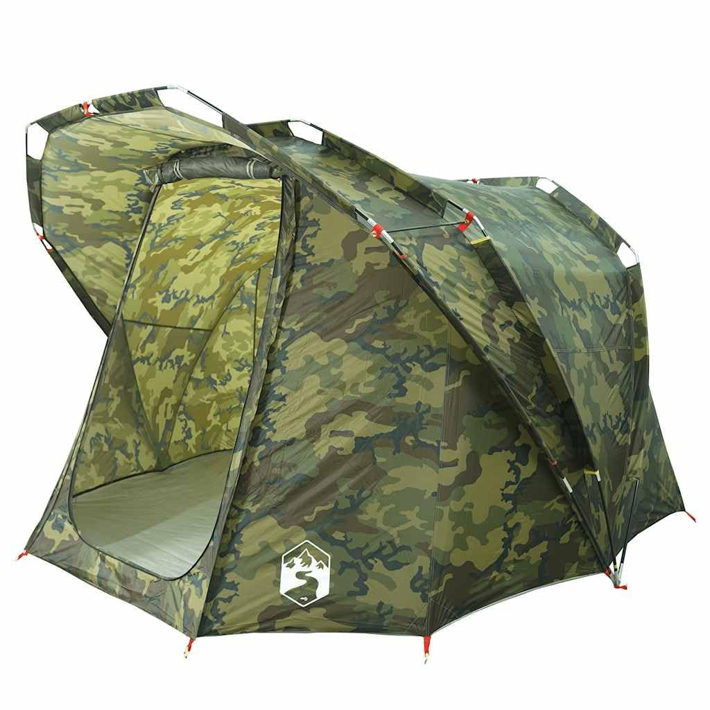 Tienda de Pesca 4 Personas Impermeable Verde Oliva