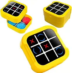 Brinquedo Educativo 5 em 1 com Som e Tela Touch | Jogo da Velha + Memória Eletrônico e muito mais que Estimula o Cérebro