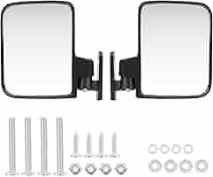 Fydun Car mirror Club Car Side View Mirror Convex Rearview