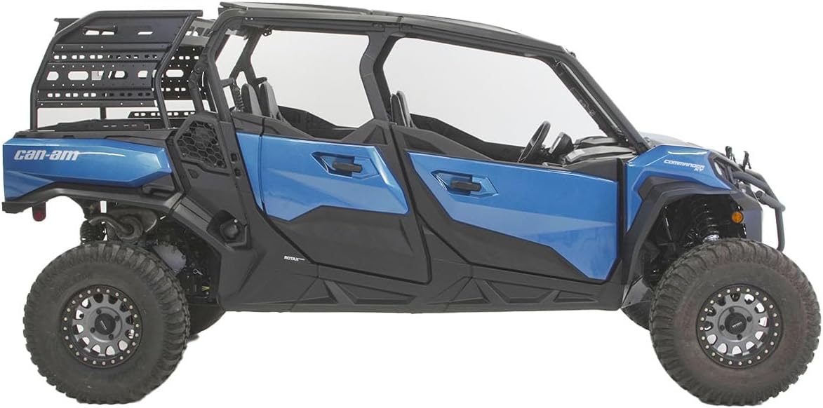 Razorback Offroad UTV Sherpa Cargo Rack | Compatible w/Can-Am Commander DPS, XT, XT-P and X-MR | Fits 2-Door and 4-Door | Heavy-Duty UTV Storage Rack | Made in USA | Can Am Rear Storage Rack