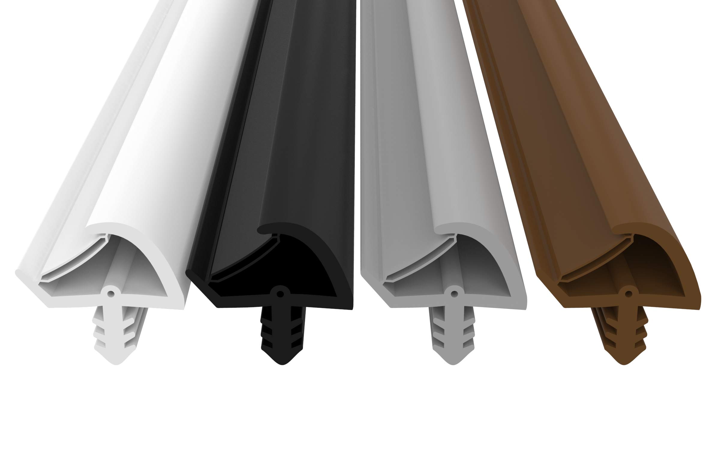 Dikara Brown Anti-Expansion Rubber Thread Seal, - 3Mm Groove X 7Mm Depth X 12Mm Fold, Door Seal - 5M