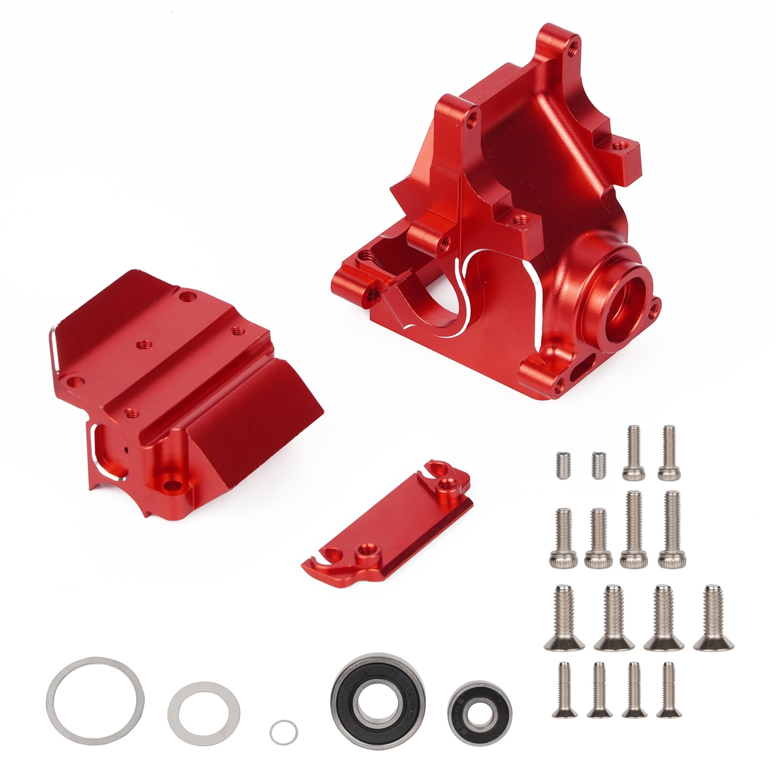6061 Aluminum Gearbox Case Set HD for 6S ARRMA 1/8 Kraton/Notorious/Outcast