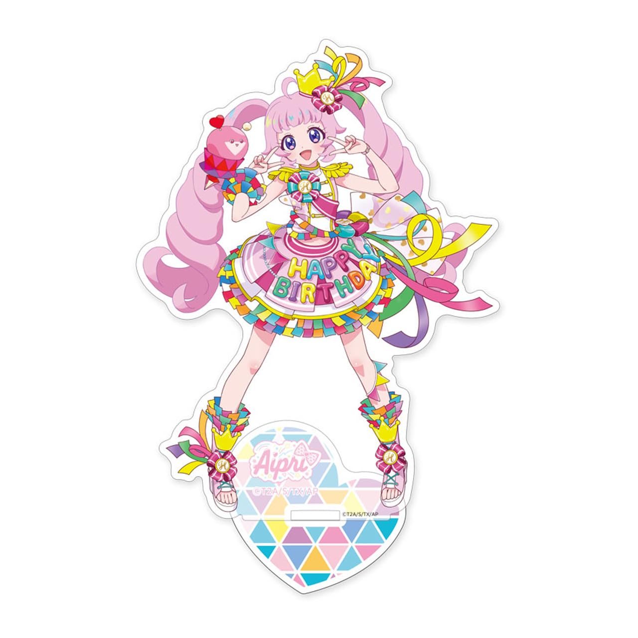 Amazon.co.jp: ひみつのアイプリ カードイラスト アクリルスタンド ひ