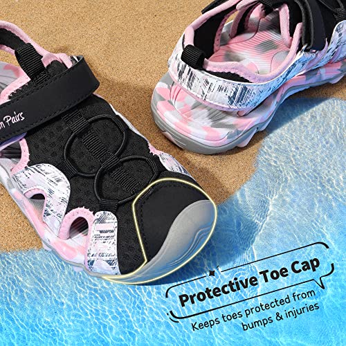 Dream Pairs D232-AT3SS3ZZ12-AB71KK-222576602657 Boys Girls Summer Outdoor Athletic Sport Sandals thumb #1
