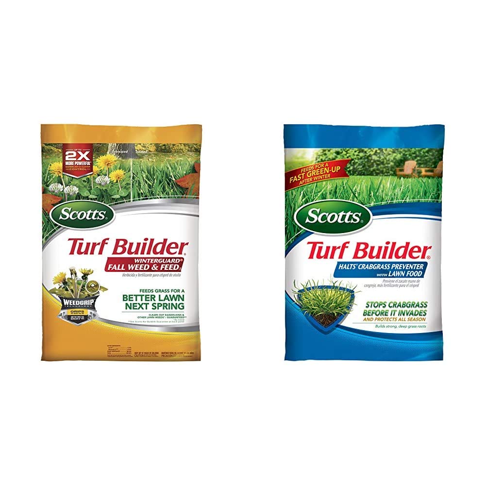 Buy Scotts Turf Builder WinterGuard Fall Weed & Feed 3, 5,000 sq. ft