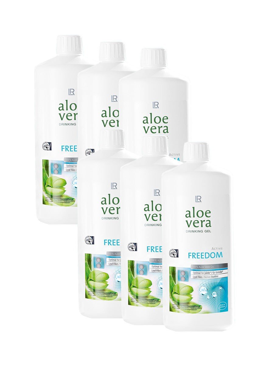 Aloe Vera Drinking Gel Freedom 6er Pack je 1000ml
