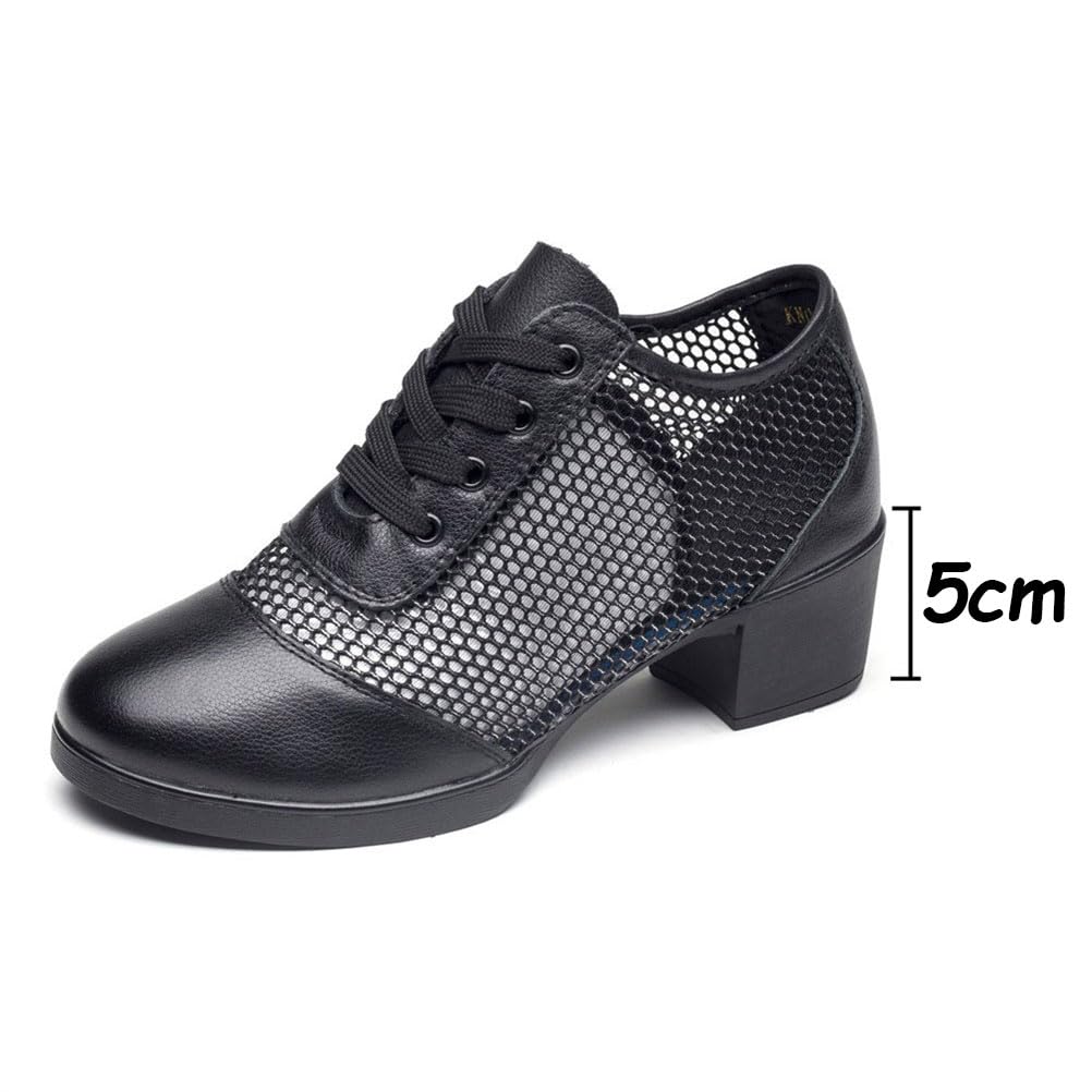 Zapatos Modernos De Bailarina con Encaje para Mujer Zapatos Atléticos para Caminar