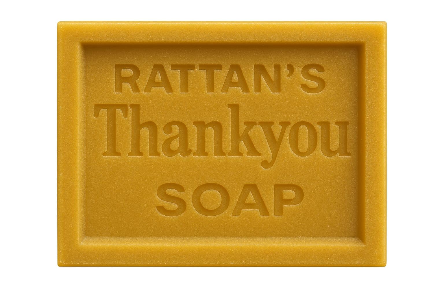 Rattan Thankyou Washing Soap 900g β Tough on Stains, Gentle on Clothes, Long-Lasting Bar for Everyday Laundry Use (2) 4