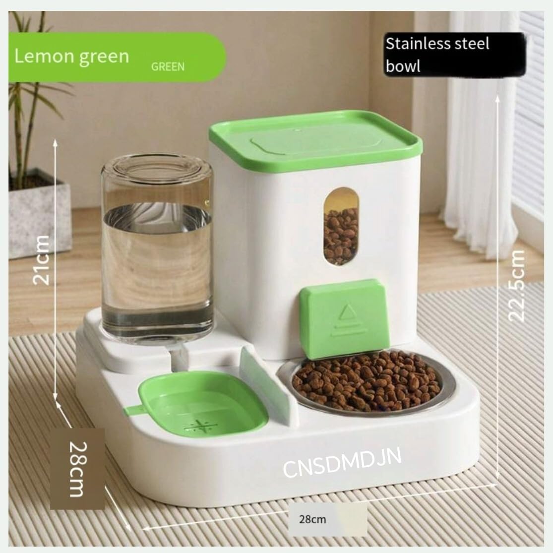 Alimentador y bebedero automático para mascotas (gatos y perros)