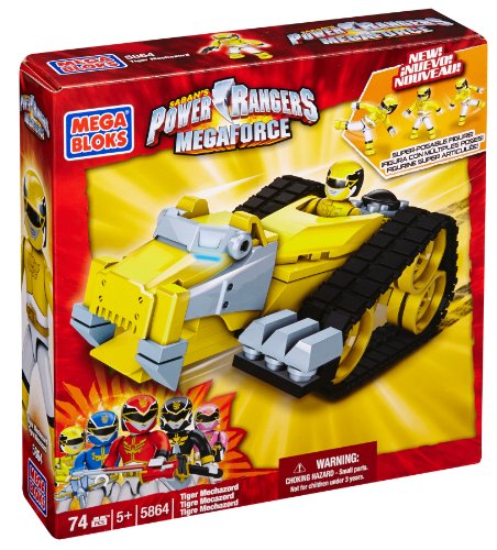 Mega Bloks Power Rangers Megaforce - Tiger Mechazord