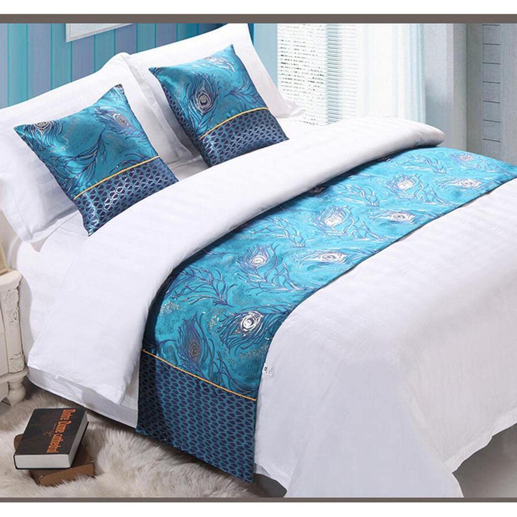 Bed Runner Cloth Bed Skirt Bedding Towels Anchovies Flower 50x210cm | Home & Garden | Bedding | Other Bedding-image-39