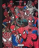 Journal: Amazing Spiderman Peter Parker Journal Comic Cute Drawing Photo Art Soft Glossy Wide Ruled Fantastic with Ruled Lined Paper for Taking Notes ... Students School Kids Spiderman Lovers