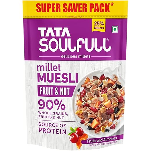 Soulfull Millet Muesli Fruit & Nut 700g 700 g