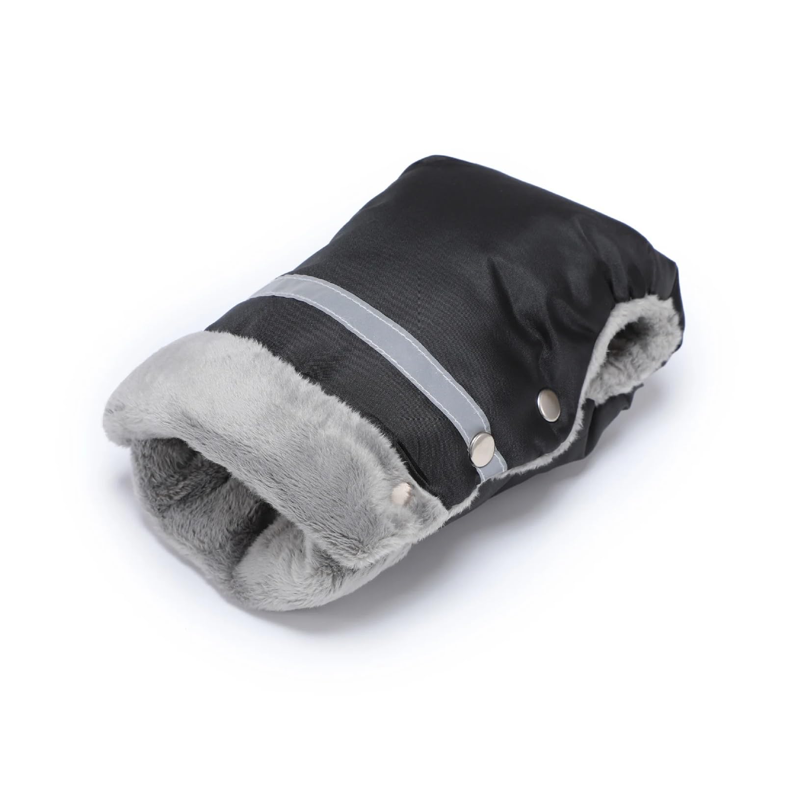 Guanti Passeggino Scaldamani for passeggino, guanti invernali spessi e caldi, resistenti all'acqua, universali(Gray)