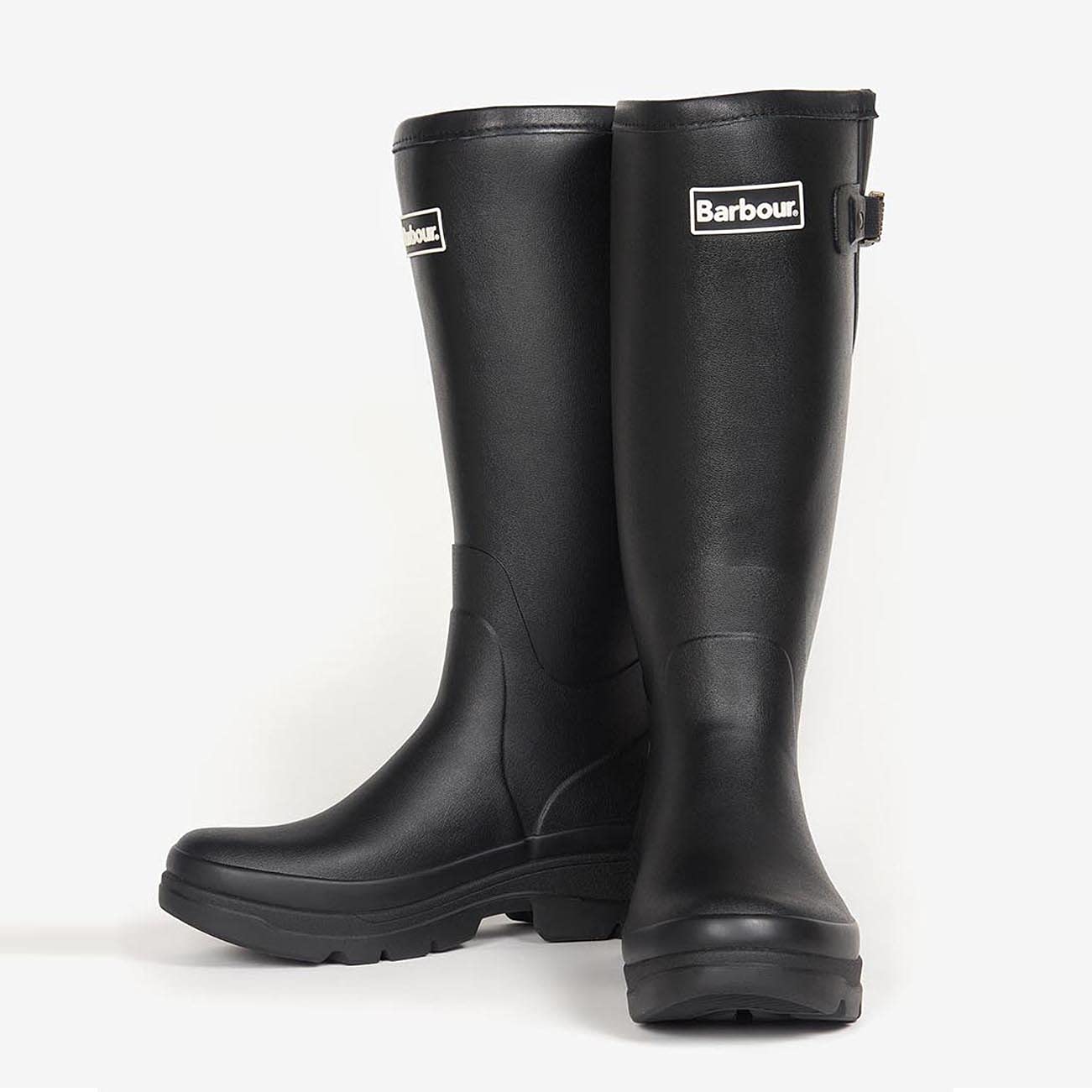 Męskie Barbour Tempest Comfort kalosze wodoszczelne gumowe Wellington EU GR SSEN 40-46, czarny, 44 EU