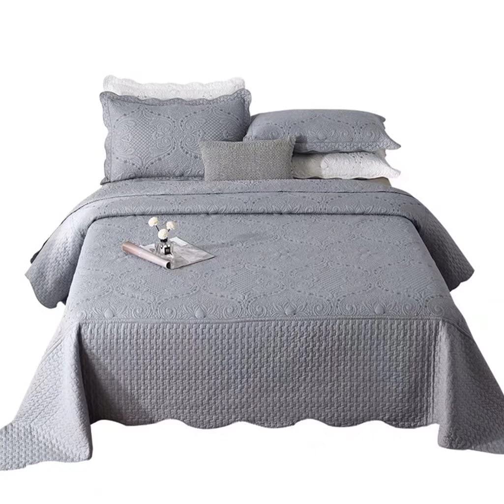 Amazon｜ベッドカバー キルト マルチカバー ベッドスプレッド シングル