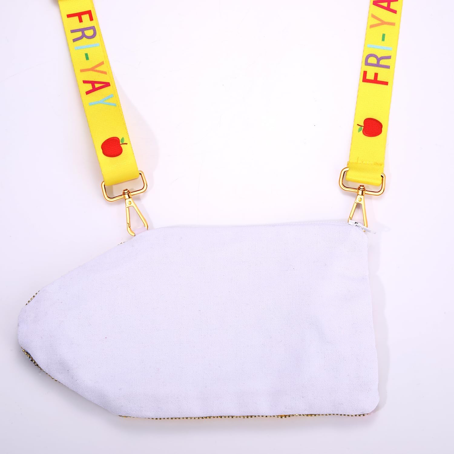 NVENF Pencil Purse for Women Beaded Teacher Purse Crossbody Shoulder Bag Back To School Teacher Accessories Outfits Gifts