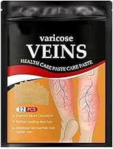 Varicose Veins Patches (12Pcs) | Skin-Friendly, Non-Toxic Relief for Varicosity, Swelling, Muscle & Joint Pain