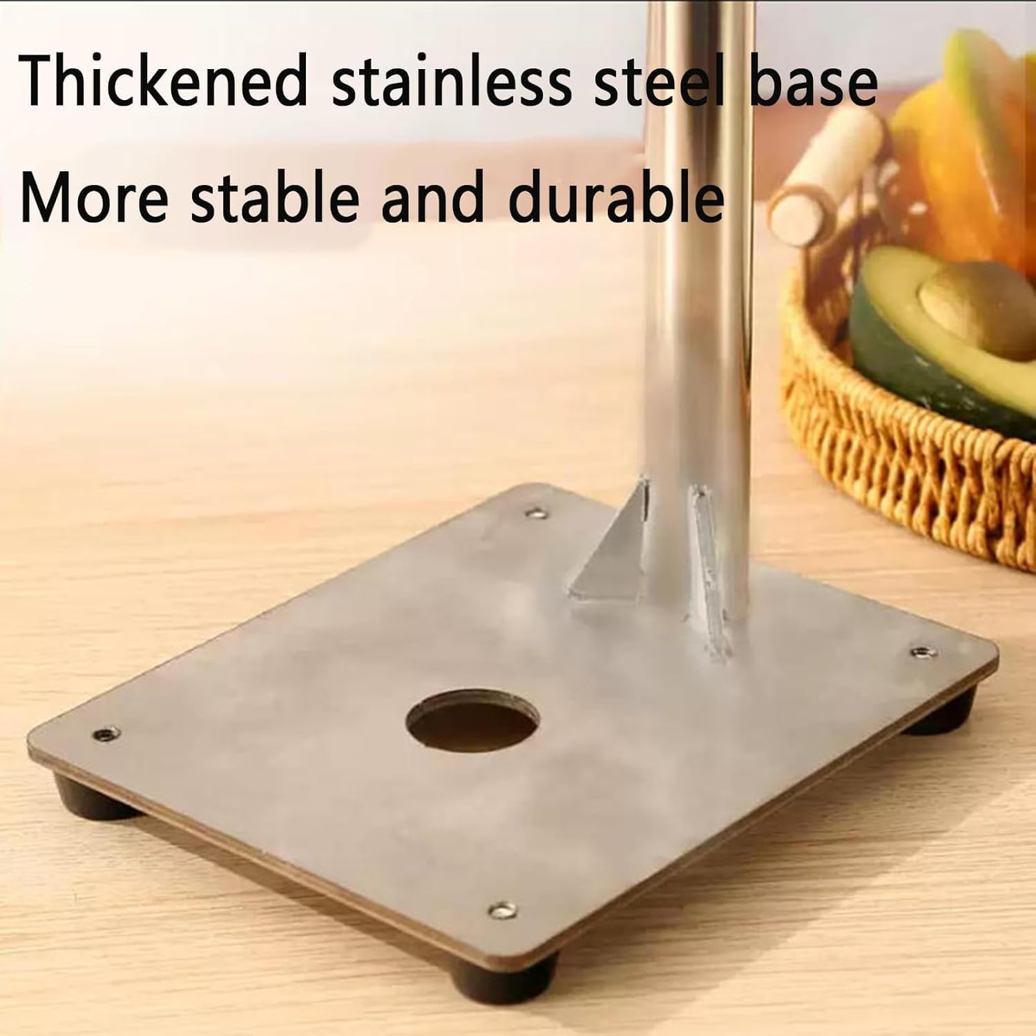 Manual Coconut Hole Opening Machine, Stainless Steel Portable Coconut Opener Tool, Vertical Hand-Pressing Coconuts Driller, Effortless and Convenient, for Green Coconuts