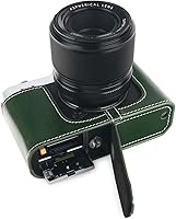 Vista 11 de TP Original Hecho a mano de cuero auténtico medio cámara caso bolsa cubierta para FUJIFILM X-E4 XE4 color negro