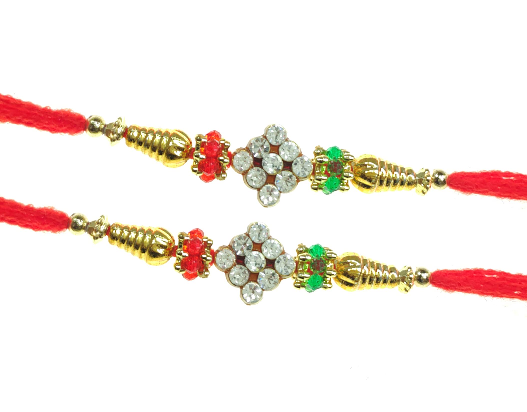 SKN Jewellery Multi-Colour Imitation Stone Rakhi for Brother (SKN-2719) (Pack of 2) (B09C6PX7SS) Amazon Price History, Amazon Price Tracker