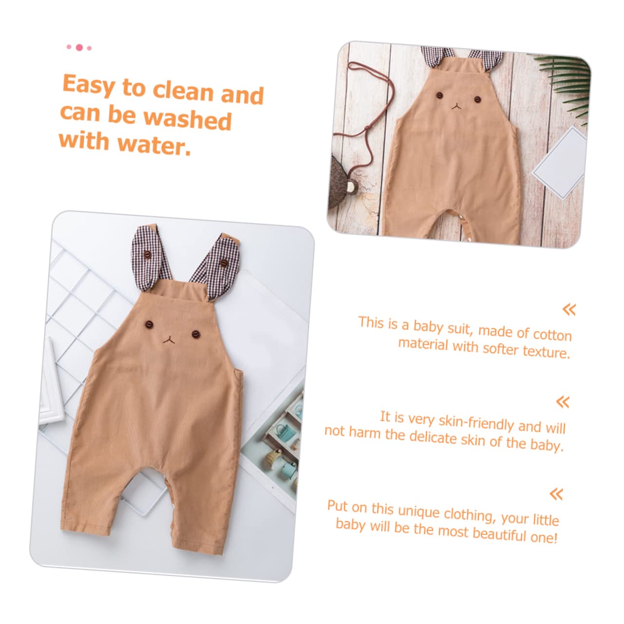 Bretelle abbigliamento abbigliamento neonata abbigliamento per ragazzi da neonato vestiti per foto per bambini neonato fotografia ragazzo cotone Khaki