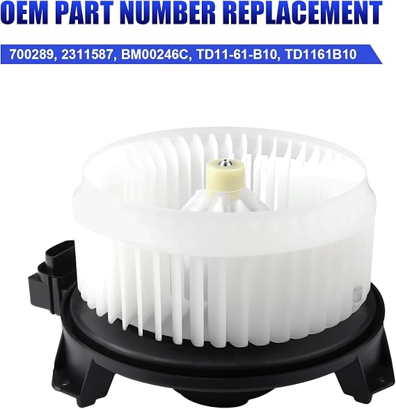 AC Blower Motor 700289 for 2007-2015 Mazda CX9 CX-9 | for Mazda CX9 2007 2008 2009 2010 2011 2012 2013 2014 2015 HVAC Heater Blower Motor with Fan