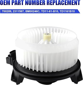 AC Blower Motor 700289 for 2007-2015 Mazda CX9 CX-9 | for Mazda CX9 2007 2008 2009 2010 2011 2012 2013 2014 2015 HVAC Heater Blower Motor with Fan