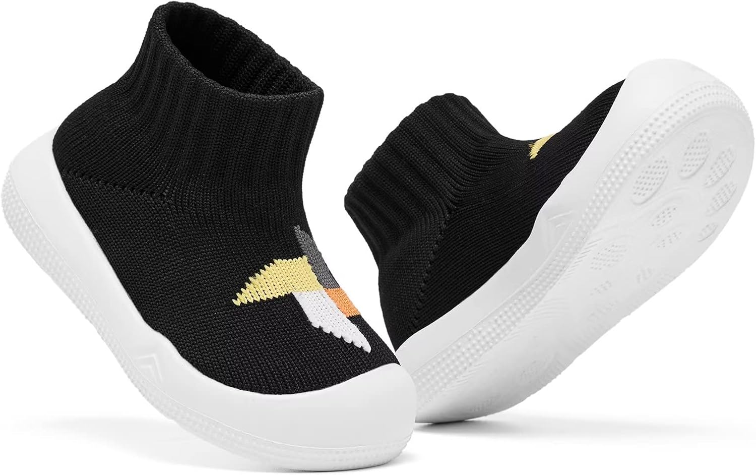 Eashi Baby Boy Girl Non-Skid Indoor Infant Walking Shoes Breathable Warm Elastic Sock Shoes with Memory Sole Protect Toes Outdoor Sneakers - Image 6