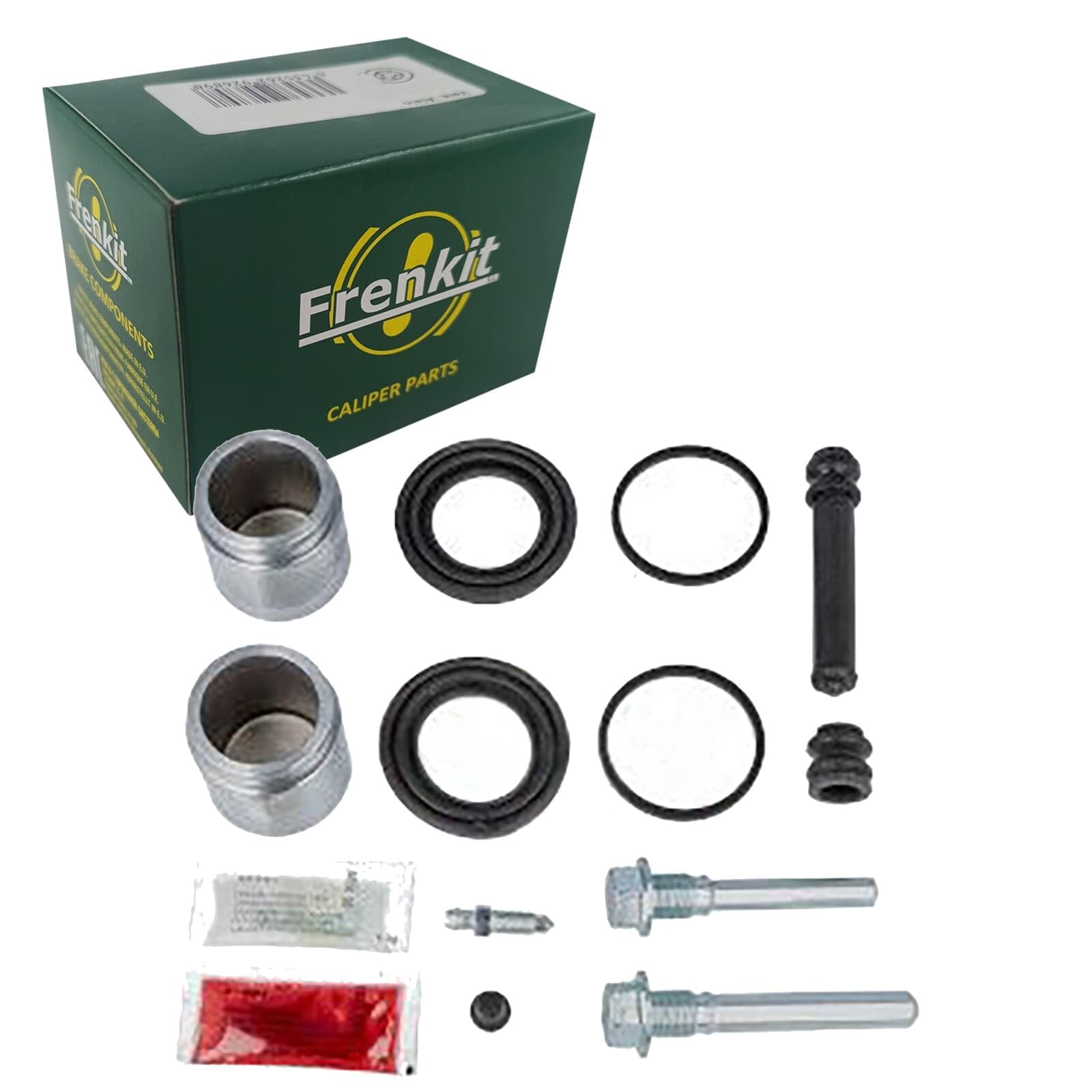 FRENKIT 745278 Kit de réparation d'étrier de frein Essieu avant Compatible avec MITSUBISHI PAJERO IV V8W, V9W PAJERO III V7W, V6W GRANDIS NAW PAJERO CLASSIC V2W Pajero III SUV Cabriolet V6W, V7W