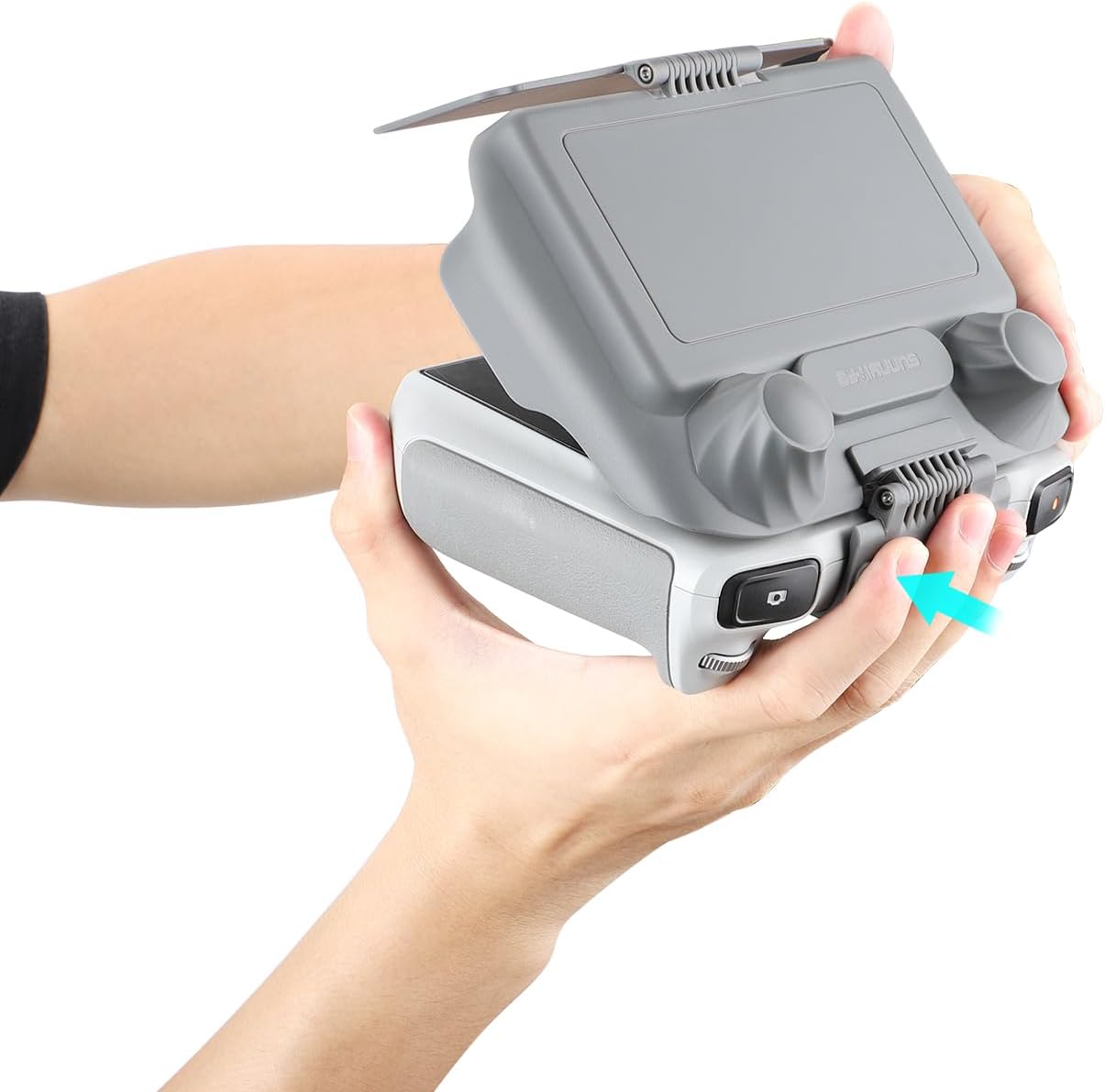 Protective Cover for DJI RC Controller, 2 in 1 Sun Hood Cover Case for DJI Mini 3 pro/Air 2s/Mavic 3 DJI RC Remote Controller Protection Accessories