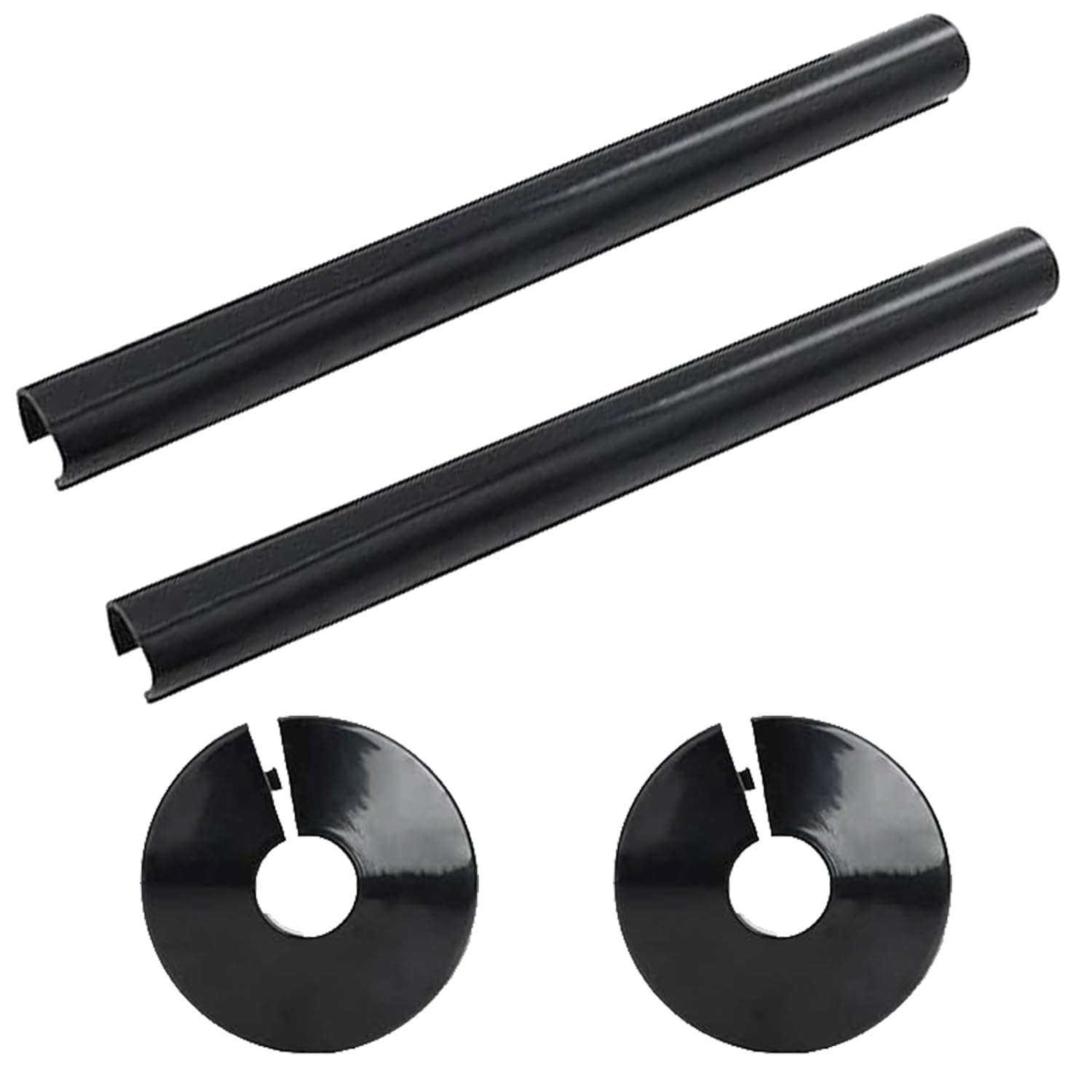 2 Pack Radiator Pipe Covers & Collars