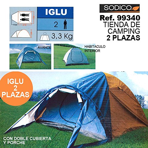 SINI Tienda DE Camping 2 PLAZAS