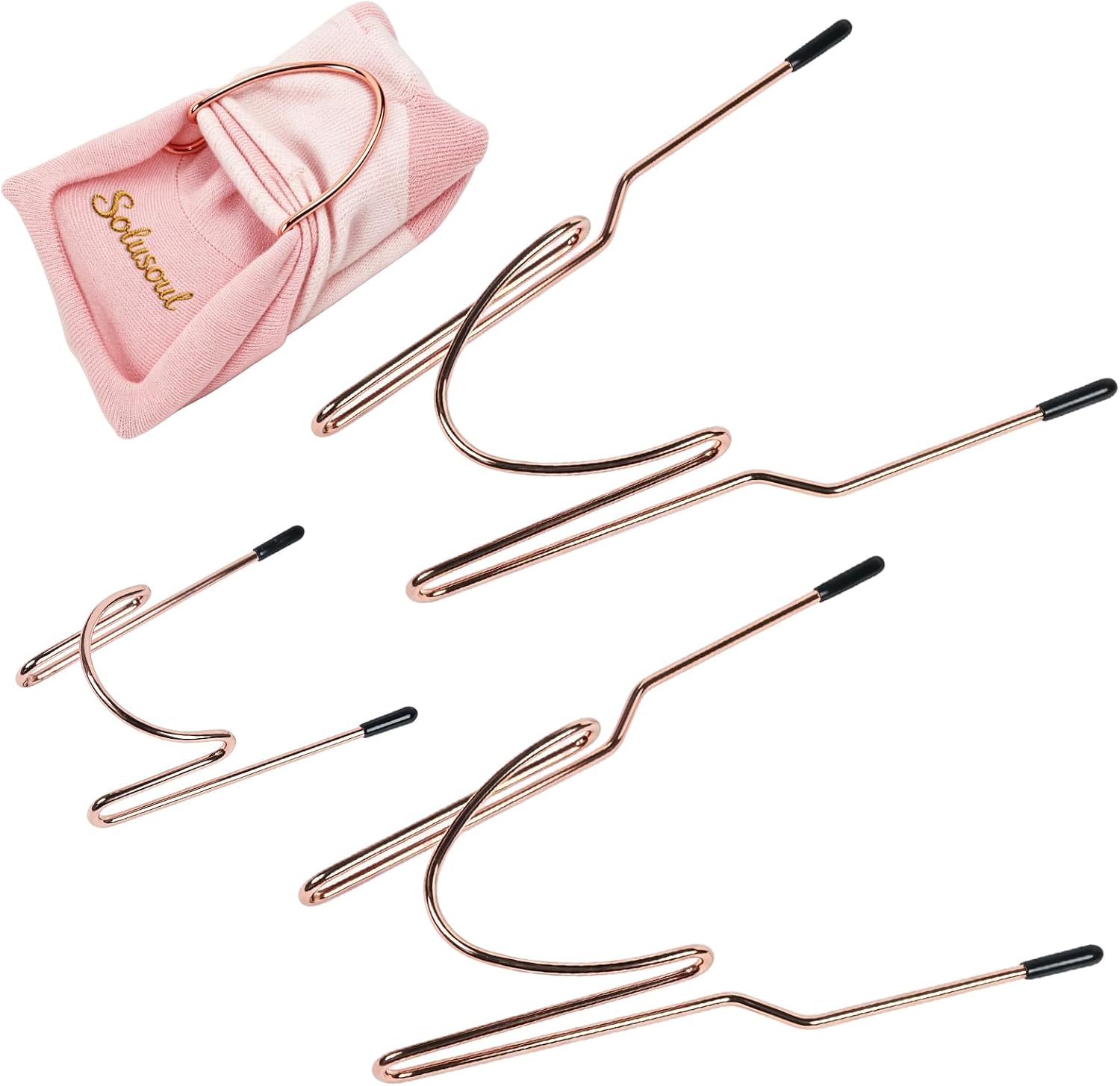 3-Pack Metal Embroidery Hoops Set (2 Adult + 1 Child), for Sock/Sleeves