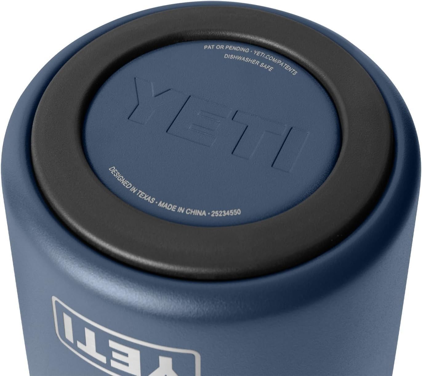 YETI Rambler - Refrigeratore per vino e champagne, isolato in acciaio inox, colore: blu navy