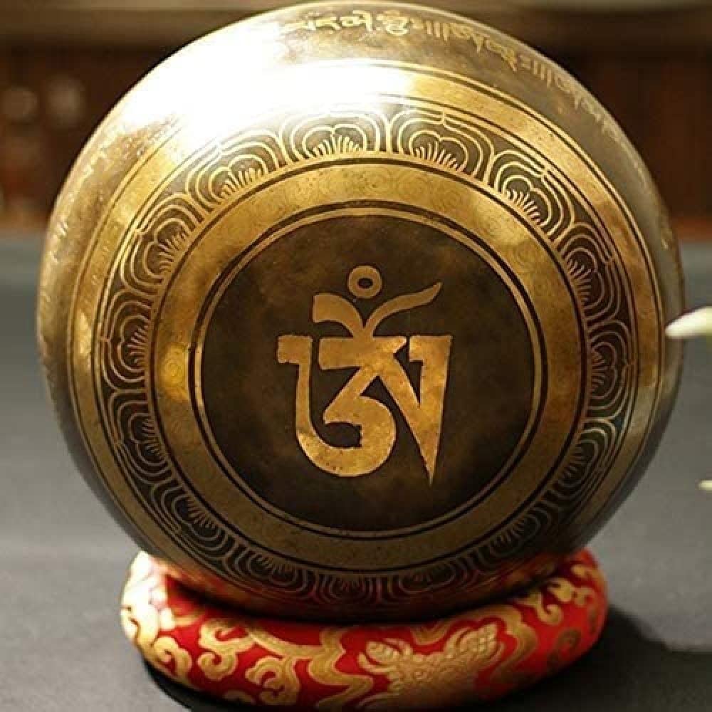 Set di campane tibetane facili da suonare per principianti, autentiche campane per terapia del suono fatte a mano, campane tibetane per meditazione, per guarigione spirituale, yoga, zen e chakra.